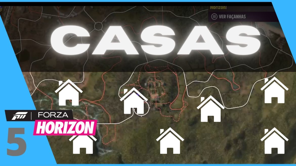CASAS DO FORZA HORIZON 5